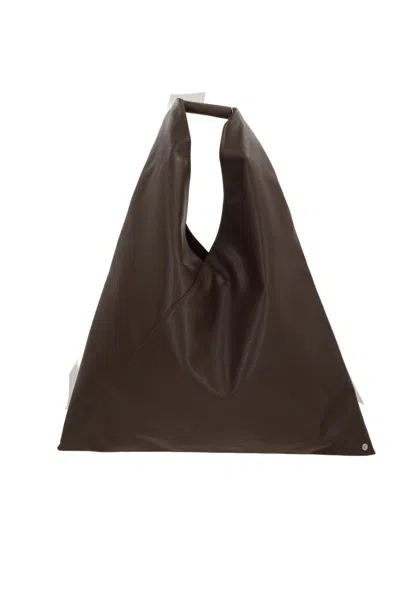 Mm6 Maison Margiela Borsa Japanese Classic Cocoa Brown In Brown