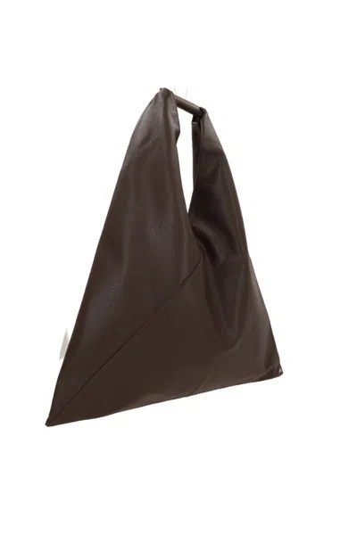 Mm6 Maison Margiela Borsa Japanese Classic Cocoa Brown In Brown