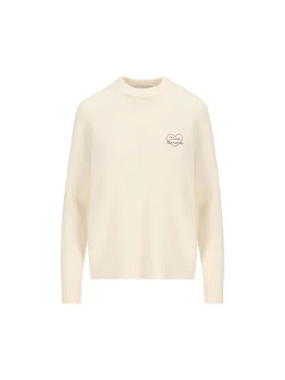 Giada Benincasa Ciao Amore Cashmere Sweater In White