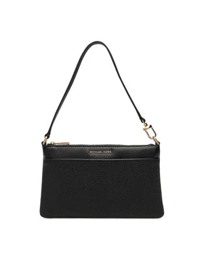 Michael Kors Stylish Clutch Bag Wrist Strap In Black