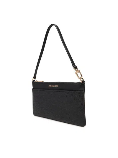 Michael Kors Stylish Clutch Bag Wrist Strap In Black