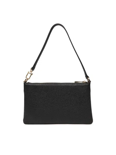 Michael Kors Stylish Clutch Bag Wrist Strap In Black