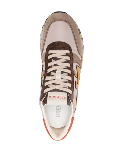 Premiata Mick 6416 Sneaker In Brown
