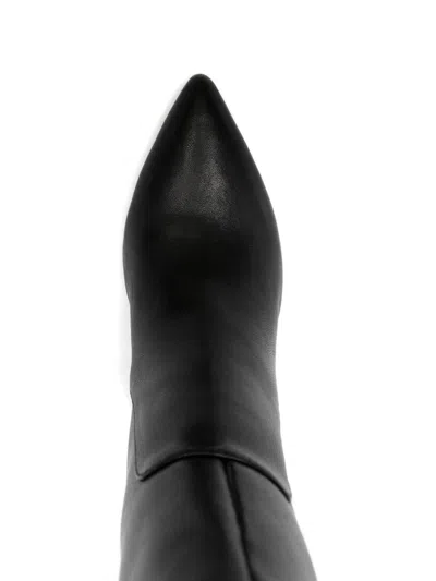 Twinset Pointed Boots In Black