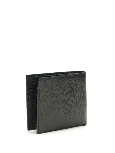 Valentino Billfold Wallet Only Card Vlogo Signat In Black