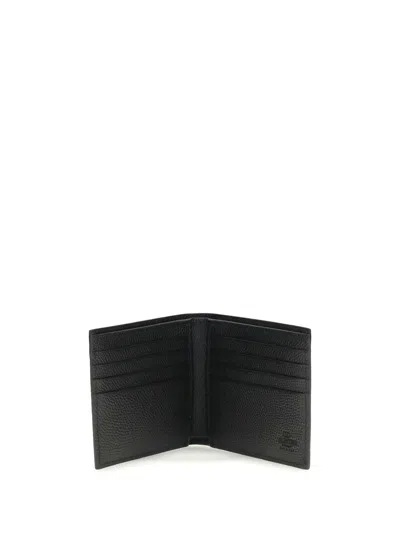 Valentino Billfold Wallet Only Card Vlogo Signat In Black