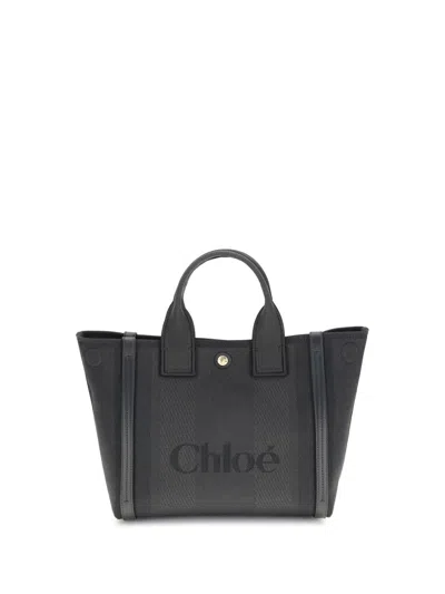 Chloé Carry Tote Bag In Black