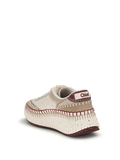 Chloé Beige Runner Sneakers In Neutral