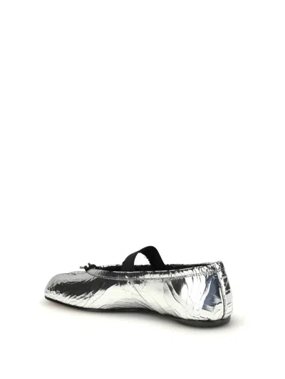 Maison Margiela Ballerinas In Animal Print