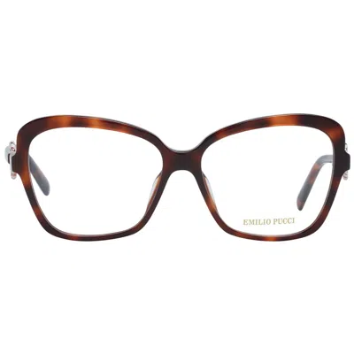 Pucci Women Optical Women's Frames In Brown