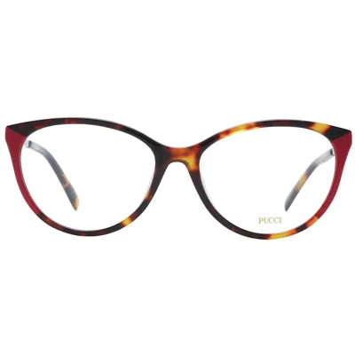 Pucci Red Women Optical Frames In Red