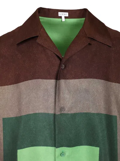 Loewe Albers Bowling Shirt Shirts Multicolor In Multi
