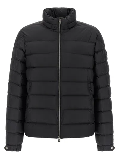 Moncler Arneb Lightweight Micro Chic Down Jacket In Black