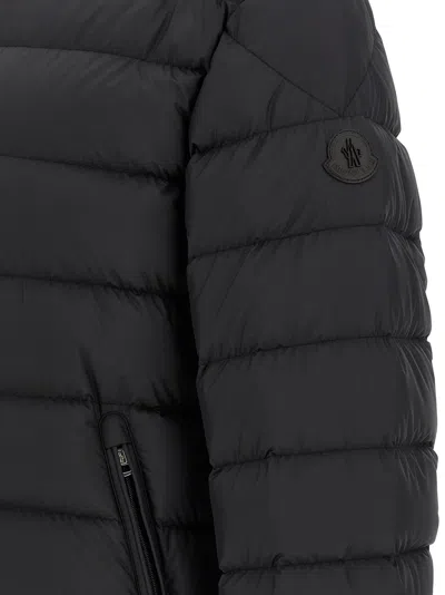 Moncler Arneb Lightweight Micro Chic Down Jacket In Black