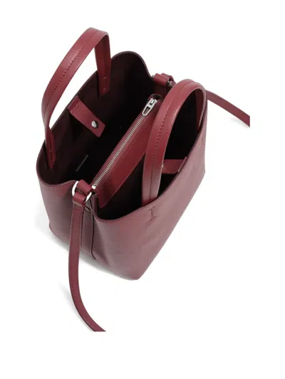 Bimba Y Lola Mini Chihuahua Bag Leather In Red