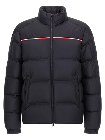 Moncler Puffer Jacket With High Collar And Quilted Design