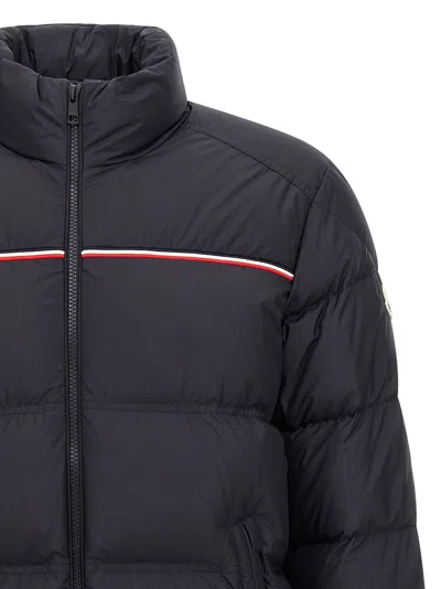 Moncler Puffer Jacket With High Collar And Quilted Design
