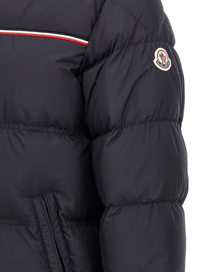 Moncler Puffer Jacket With High Collar And Quilted Design