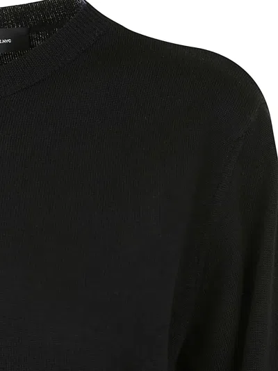 Wardrobe.nyc Women's Sweater In Black