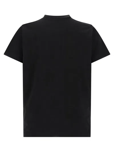 Dsquared2 Ducati X D2 Black T-shirt With Logo On The Front In Cotton Man