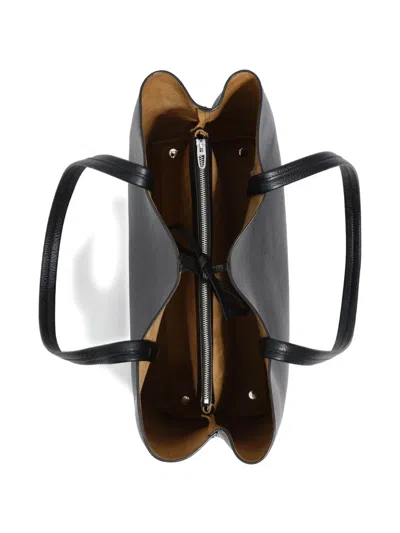 Bimba Y Lola Leather Chihuahua Shopper Bag In Black