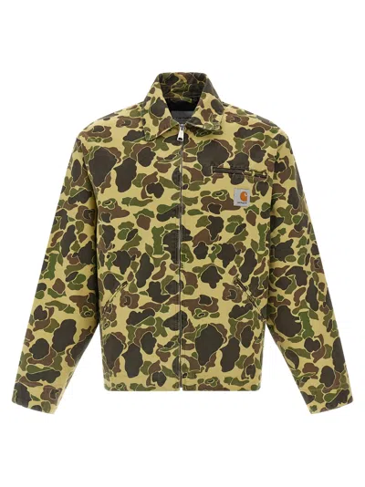 Carhartt Camouflage Long Sleeve Collared Jacket