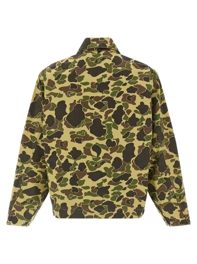 Carhartt Camouflage Long Sleeve Collared Jacket
