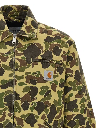 Carhartt Camouflage Long Sleeve Collared Jacket