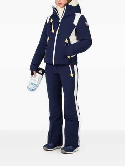 Rossignol Graphic-print Down Jacket In Blue