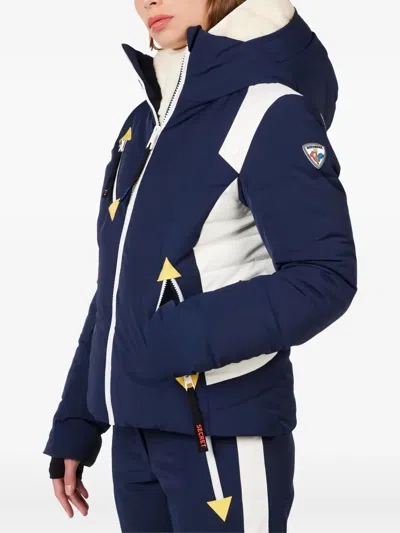 Rossignol Graphic-print Down Jacket In Blue