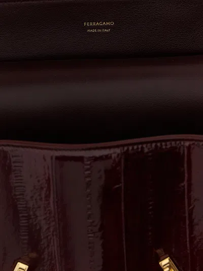 Ferragamo 'hug Soft (m)' Shoulder Bag