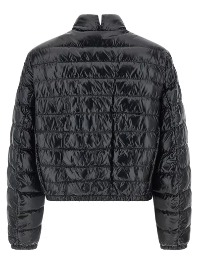 Moncler Genius Black Moncler X Ee72 By Edward Enninful Knut Short Down Jacket In Black