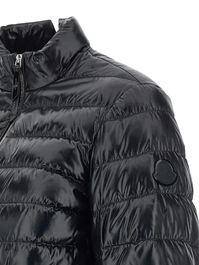 Moncler Genius Black Moncler X Ee72 By Edward Enninful Knut Short Down Jacket In Black