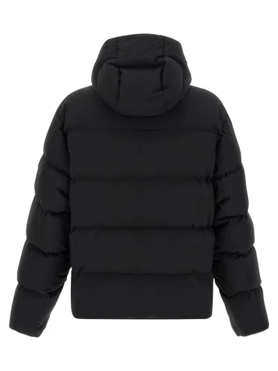 Moncler Black Nylon Fusian Down Jacket In Black