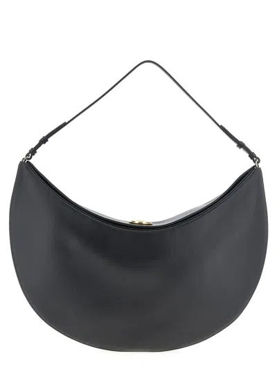 Jacquemus Le Petit Calisso Rond Embellished Leather Clutch In Black