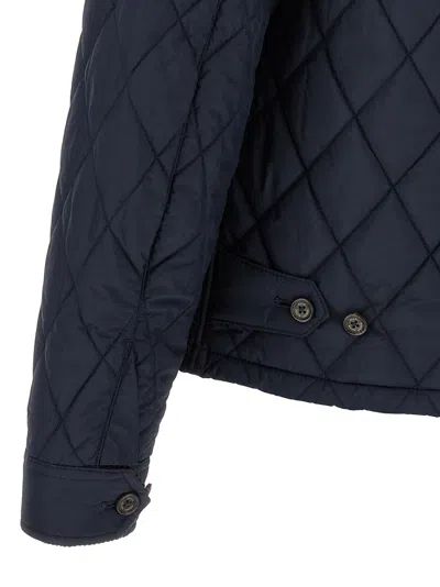 Polo Ralph Lauren Logo Embroidery Jacket Puffer Jackets Blue In Blue