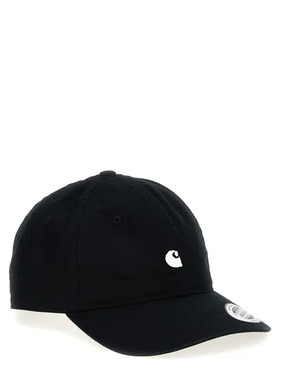 Carhartt Madison Logo Hats Black In Black