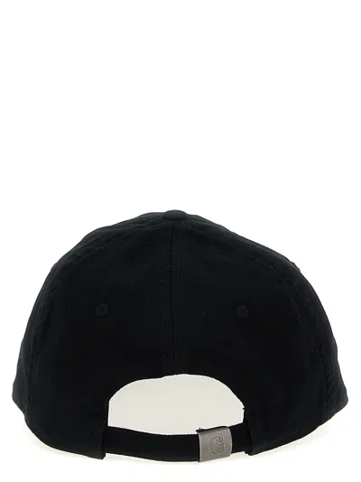 Carhartt Madison Logo Hats Black In Black
