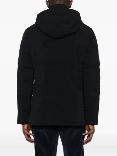 Montecore Hooded Padded Jacket In Black