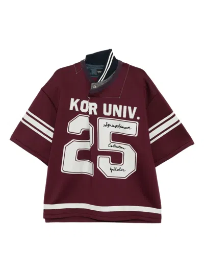 Kolor T-shirt Mit Grafischem Print In Red