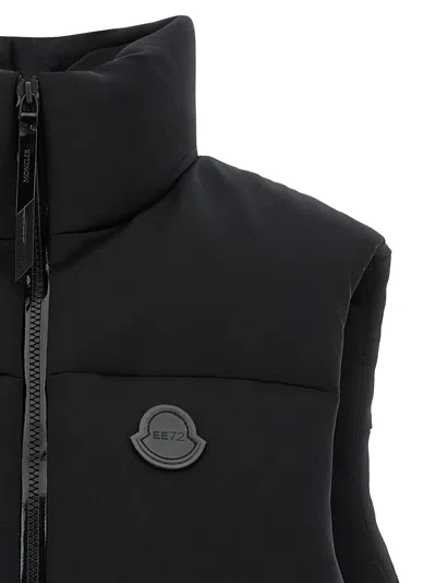 Moncler Genius Otis 4 Moncler Edward Enninful Ee72 Sleeveless Down Jacket In Black