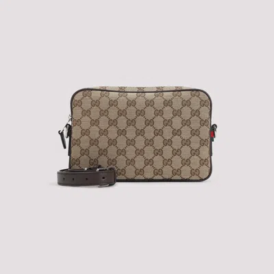 Gucci Beige Gg Small Crossbody Bag