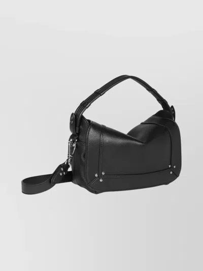 Jérôme Dreyfuss Black Pepito Shoulder Bag In Black