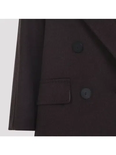 Max Mara Oversized Coat In Cashmere, Alpaca And Wool In Multi