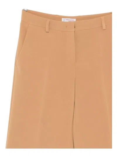 Alberto Biani Wide Leg Trousers Featuring Belt Loops In Multi