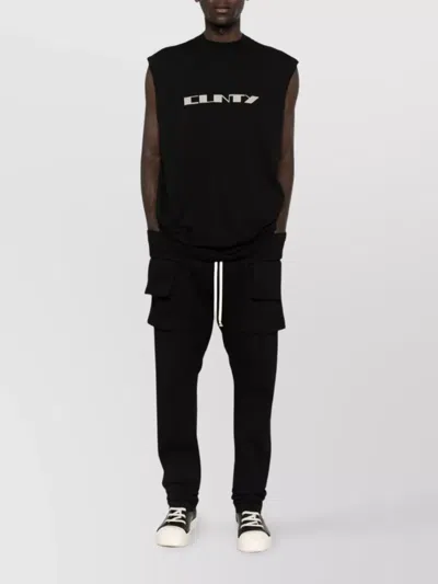 Rick Owens Drkshdw Graphic-print Sleeveless T-shirt