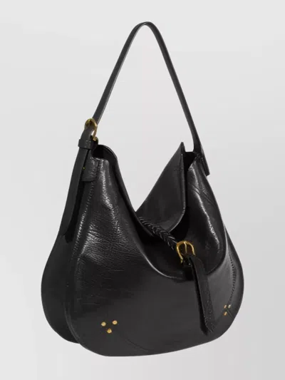 Jérôme Dreyfuss Adjustable Shoulder Strap Shoulder Bag In Black