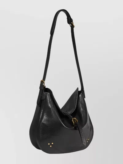 Jérôme Dreyfuss Adjustable Shoulder Strap Shoulder Bag In Black