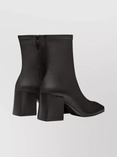 Courrèges Reedition Ankle Boots With 70mm Block Heel In Multi