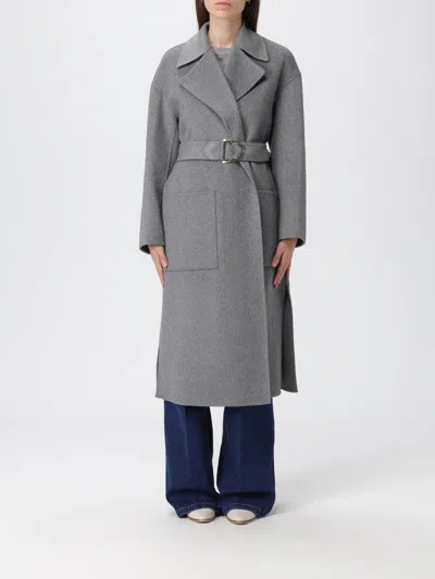 Liu •jo Coat Liu Jo Woman Color Grey In Gray